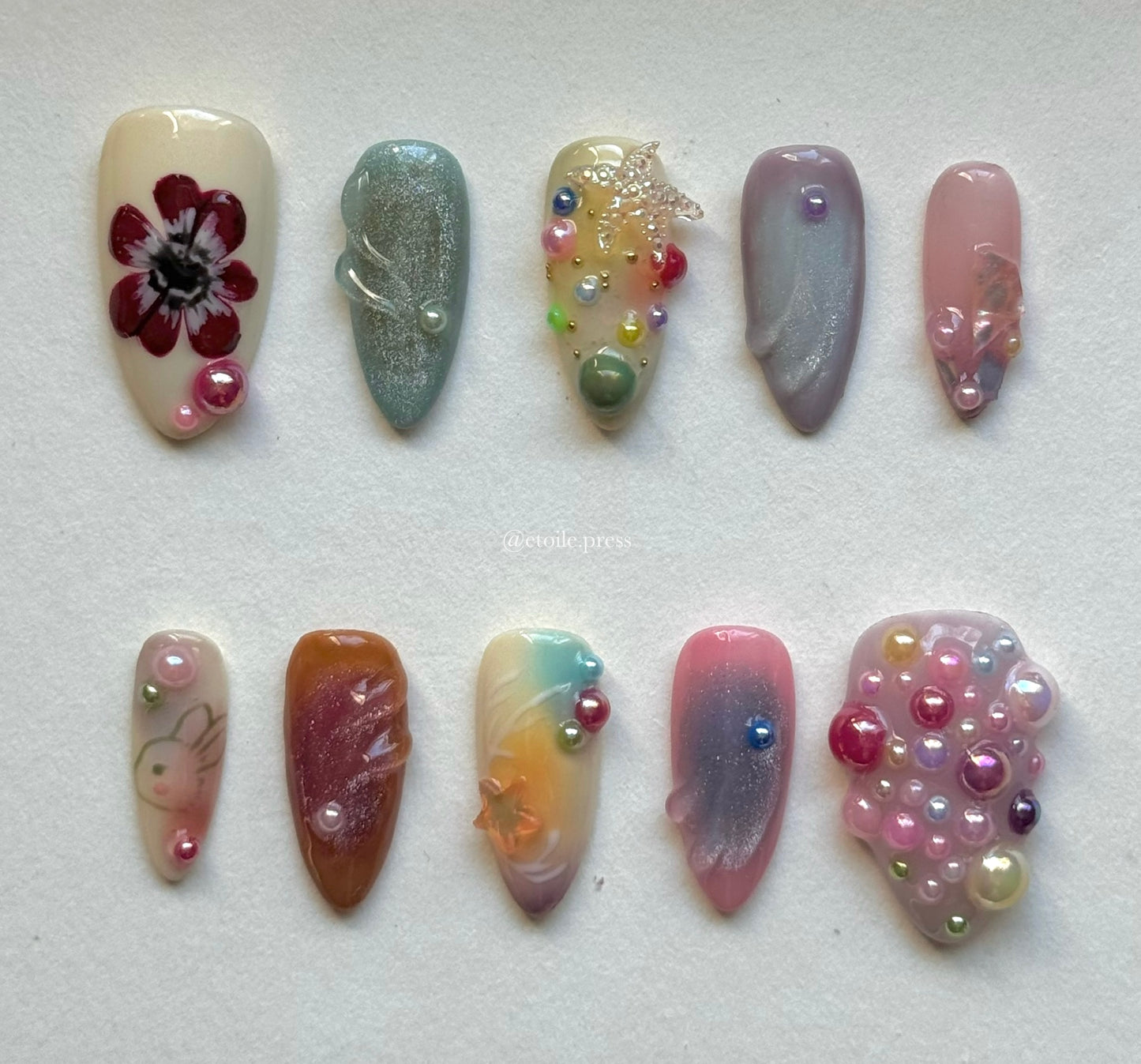 Colorful Pearl Set