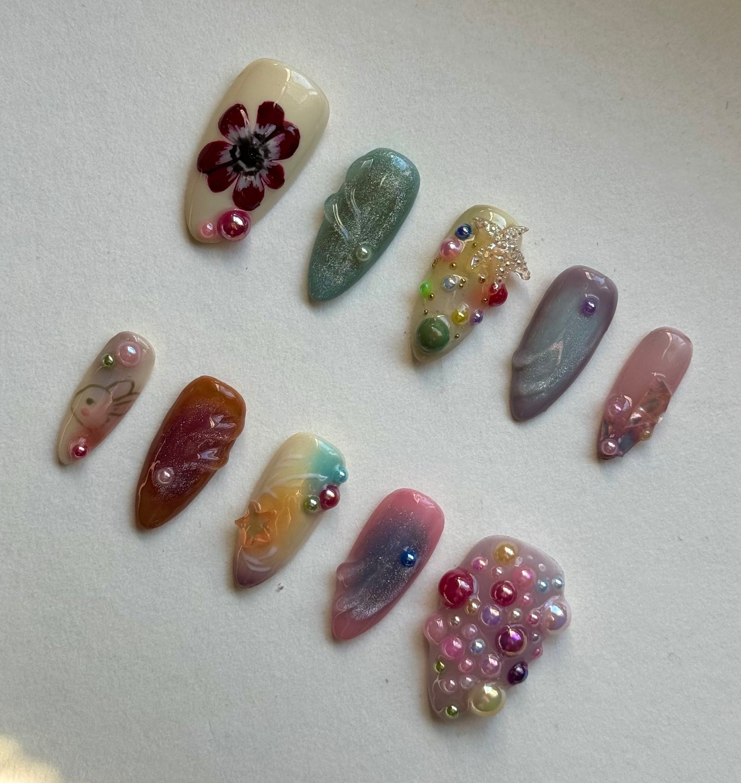 Colorful Pearl Set